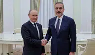 Bakan Fidan, Rusya Devlet Başkanı Putin ile görüştü