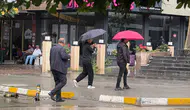 Iğdır’da sağanak yağış etkili oldu : Cadde ve sokaklar su altında kaldı