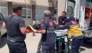 Sinop'ta otomobil kapısına çarpan motosiklet sürücüsü yaralandı