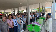 Malatya'da öldürülen anne ve kızı son yolculuğuna uğurlandı