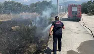 Hatay'da bahçede yangın çıktı