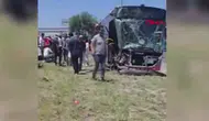Ankara'da belediye otobüsü kaza yaptı :  Yaralılar olduğu bildirildi