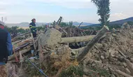 Burdur'da kerpiç ev çöktü : 2 kişi yaralandı