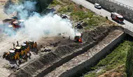 Ankara'da inşaat alanında konteyner patladı