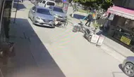 Isparta'da bisiklet süren çocuğa otomobil çarptı