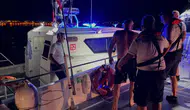 Aydın Didim açıklarında tekne alabora oldu : 2 kişi kurtarıldı