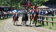 Ordu'da Rahvan At Yarışları başladı ! 52 at aynı pistte