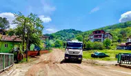 Sinop'ta kent genelinde yol bakım çalışmaları