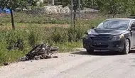 Hatay Yayladağı'nda motosiklet kazası : 1'i ağır 2 yaralı