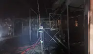 Batman'da çiftlik yangını : 3 at telef oldu