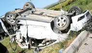 Elazığ'da cezaevi ring aracı kaza yaptı : 2'si jandarma personeli 7 yaralı