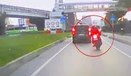 Samsun'da motosiklet park halindeki araca çarptı, sürücü yaralandı