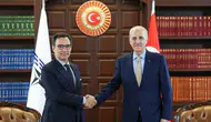 TBMM Başkanı Kurtulmuş, NATO PA Başkanı Perestrello ile bir araya geldi