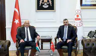 Bakan Çiftçi, Filistinli mevkidaşı El-Rih ile görüştü