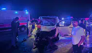 Bingöl'de panelvan, yola aniden çıkan ata çarptı : 1 ölü, 2 yaralı