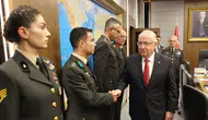 Bakan Güler, Kara Kuvvetleri Komutanı Tokel’i kabul etti