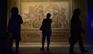Zeugma Mozaik Müzesi ziyaretçi akınına uğradı