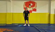 Sivaslı güreşçi Kaan Efe Dönertaş'ın hedefi dünya zirvesi