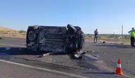 Şanlıurfa'da feci kaza : Ticari araç devrildi, 2 ölü!