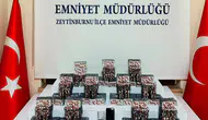 Zeytinburnu'nda uyuşturucu operasyonu : 11 bin 60 adet sentetik ecza ele geçirildi