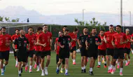 A Milli Futbol Takımı Paraguay maçı için antrenmanlara başladı