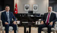 Bakan Fidan, İçişleri Bakanı Mustafa Çiftçi ile bir araya geldi