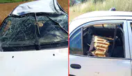 Balıkesir'de kontrolden çıkan otomobil, yol kenarına savruldu : 5 yaralı