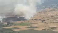 Balıkesir'de arazi yangını : Havadan ve karadan müdahale başlatıldı