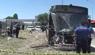 Ankara'da belediye otobüsü kaza yaptı : Ölü ve yaralılar var