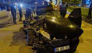 Yozgat'ta otomobil ile minibüs çarpıştı : 2 yaralı