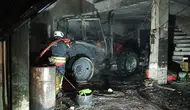 Samsun'da iş yerinde yangın  : Büyük çapta maddi hasar oluştu