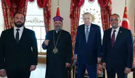 Cumhurbaşkanı Erdoğan, Türkiye Ermenileri Patriği Maşalyan’ı kabul etti