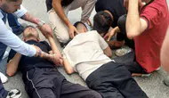 Samsun'da otomobille çarpışan motosikletteki 2 kişi yaralandı