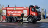 Diyarbakır'da yangın : 1 kişi dumandan etkilendi