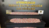 Afyonkarahisar'da kargo ile uyuşturucu sevkiyatına polis engeli
