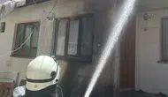 Eskişehir’de müstakil evin çatısında çıkan yangın söndürüldü