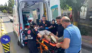 Aydın Efeler’de kamyonet yayaya çarptı : 1 kişi yaralandı