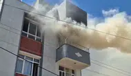 Adıyaman'da 3 katlı binada yangın : 1 kişi dumandan etkilendi