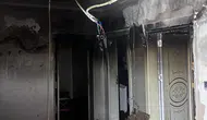 Van'da bir evde korkutan yangın