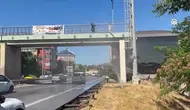 Üsküdar'da su borusu patladı : Şile Otoyolu'nda trafik aksadı