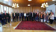 TBMM Başkanı Kurtulmuş, Finlandiya İslam Cemaatini ziyaret etti