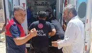Adıyaman'da iş kazası : İnşaattan düşen işçi yaralandı