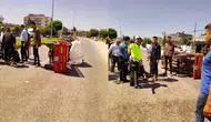Gaziantep'te kamyonet ile motosiklet çarpıştı : Sürücü yaralandı
