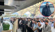 Çankırı'da intihar eden 3 çocuk babası adam, son yolculuğuna uğurlandı