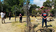 Antalya'da kaçak bungalov yapılar yıkıldı