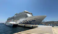 Bodrum'a Aroya gemisi ile 2 bin 124 turist geldi