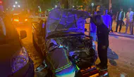 Karaman'da pick-up 3 araca çarptı : Bir kişi yaralandı
