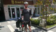 Ayrılık acısıyla dünya turuna çıktı : Fransız gezgin 8 bin kilometre pedal çevirip Türkiye’ye geldi