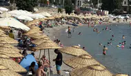 Bodrum'da yaz hareketliliği : Okulların tatil olmasıyla sahillerde yoğunluk