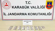 Karabük'te uyuşturucu operasyonunda 151 sentetik hap ele geçirildi